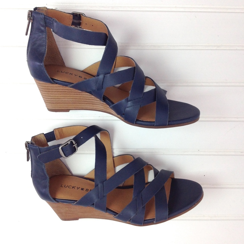 Lucky Brand Wedged Sandals